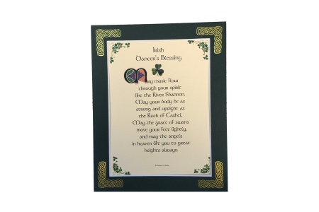 Irish Dancer's Prayer - 8x10 Matted
