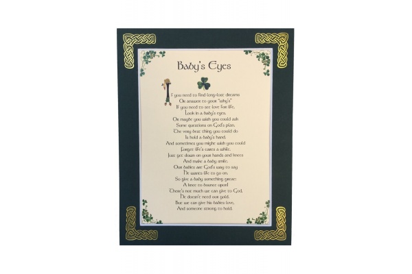 Baby's Eyes - 8x10 Matted