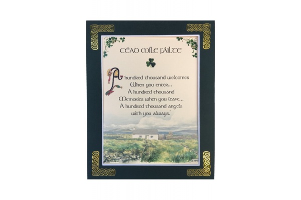 Cead Mile Failte - 8x10 Matted