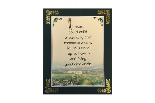 If Tears Could Build A Stairway - 8x10 Matted