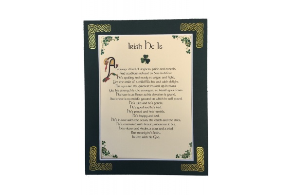 Irish He Is - 8x10 Matted
