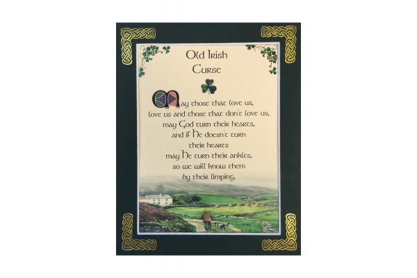 Old Irish Curse - 8x10 Matted