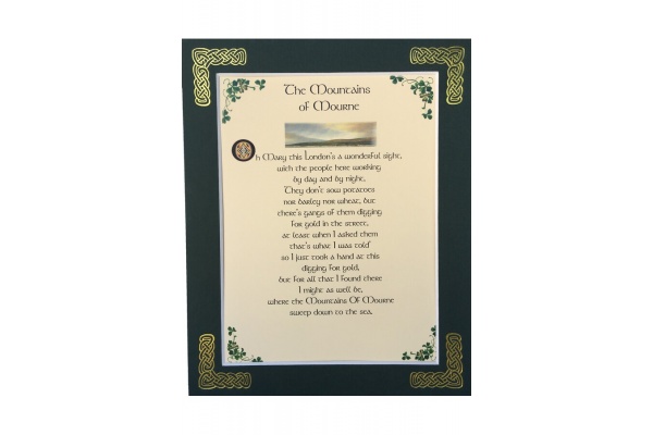 The Mountains of Mourne - 8x10 Matted