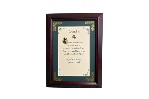 Cousins - 5x7 Framed Blessing