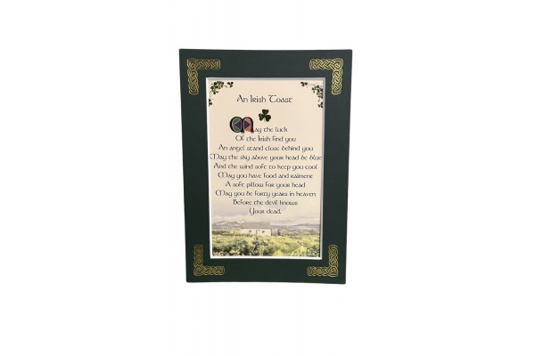 /Irish-Blessings/5x7-Matted/An-Irish-Toast---May-the-luck-of-the-Irish-find-you