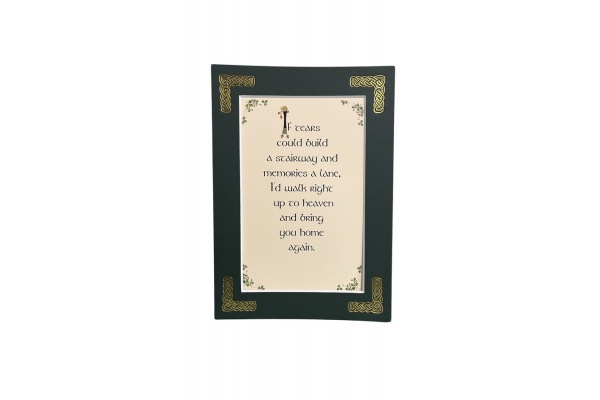 If Tears Could Build A Stairway - 5x7 Matted 