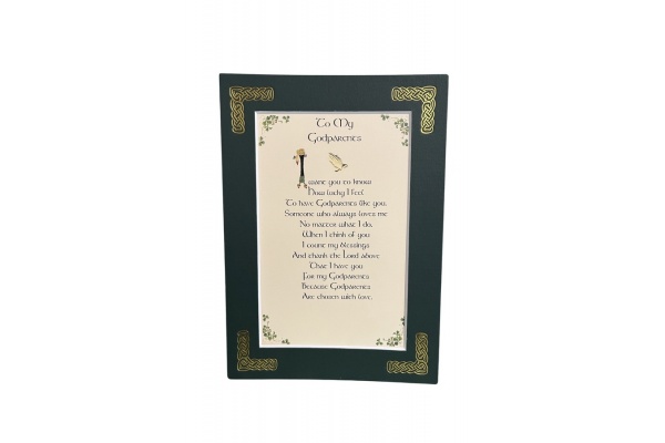 /Irish-Blessings/5x7-Matted/To-My-Godparents---I-want-you-to-know