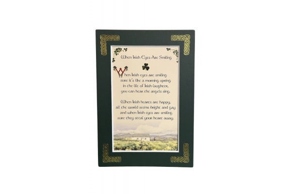 /Irish-Blessings/5x7-Matted/When-Irish-Eyes-Are-Smiling