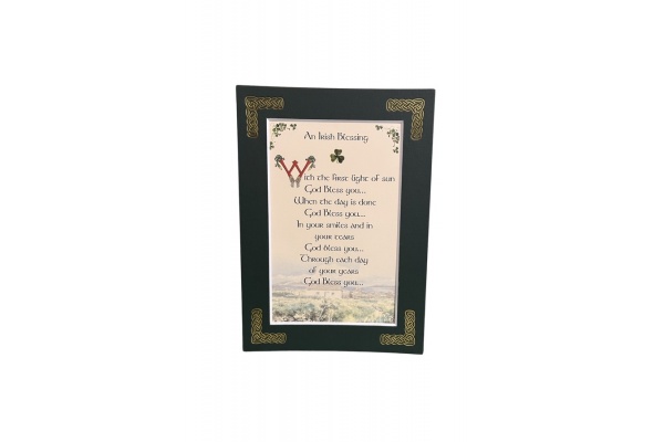 An Irish Blessing - With the first light of sun - 5x7 Matted 