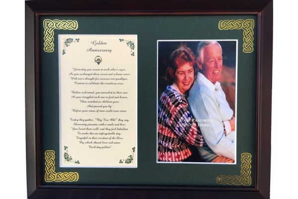 /Irish-Blessings/8x10-Framed-Photo-Verse/Anniversary---Golden-Anniversary