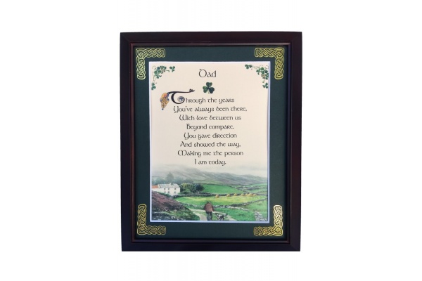 /Irish-Blessings/8x10-Framed/Dad---Through-The-Years
