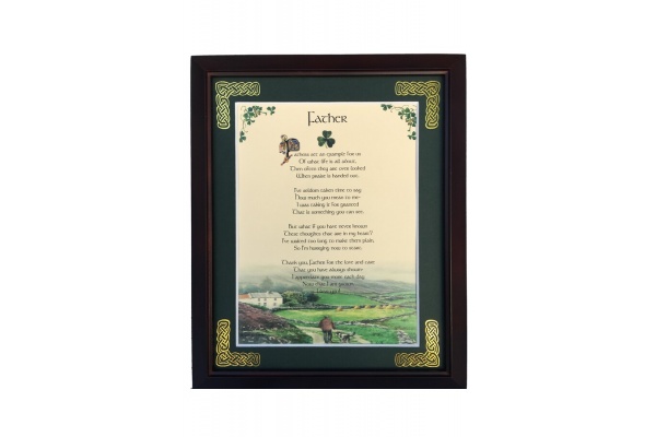 /Irish-Blessings/8x10-Framed/Farther---Fathers-Set-An-Example