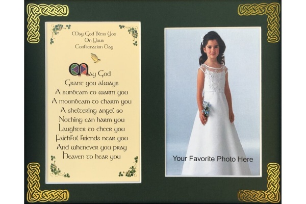 Confirmation Day - On Your Confirmation - 8x10 Matted Photo Verse