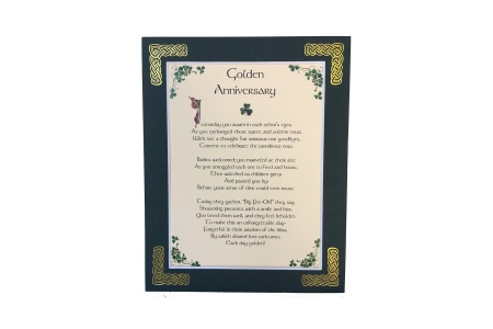 Anniversary - Golden Anniversary - 8x10 Matted