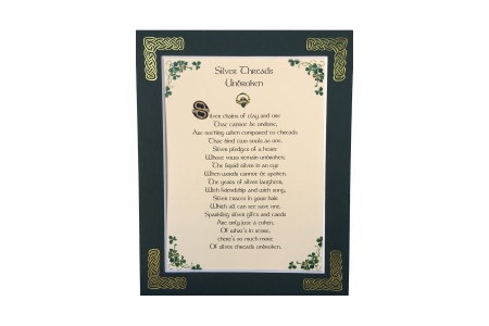 Anniversary - Silver Threads Unbroken - 8x10 Matted