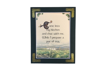 Come into my Kitchen - 8x10 Matted