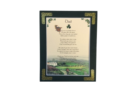 Dad - Dad's set an example - 8x10 Matted