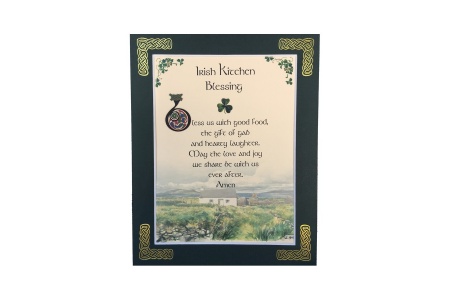 Irish Kitchen Blessing - 8x10 Matted