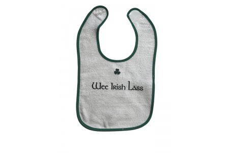 Wee Irish Lass - Irish Baby Bib