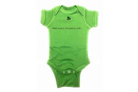 Irish Roots, American Soil Baby Onesie
