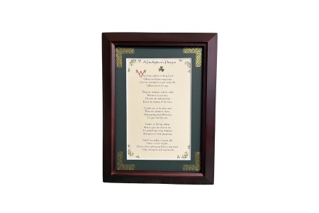 Firefighter's Prayer - 5x7 Framed Blessing