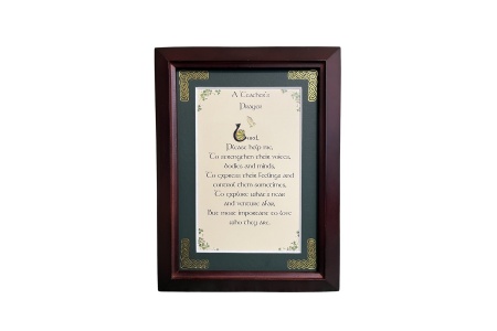 A Teacher - Teachers Prayer - 5x7 Framed Blessing