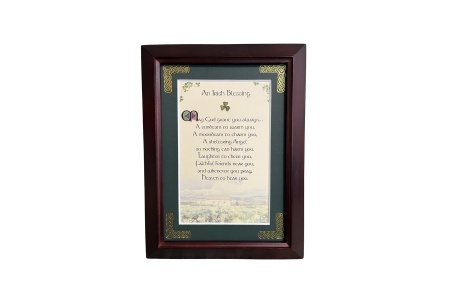 Irish Blessing - May God Grant You - 5x7 Framed