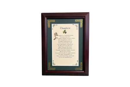 Daughter - 5x7 Framed Blessing