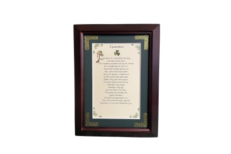 Grandson - 5x7 Framed Blessing
