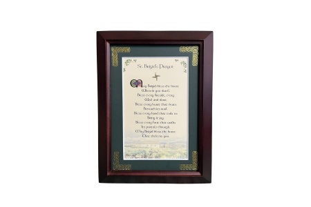 Saint Brigid's Prayer - 5x7 Framed