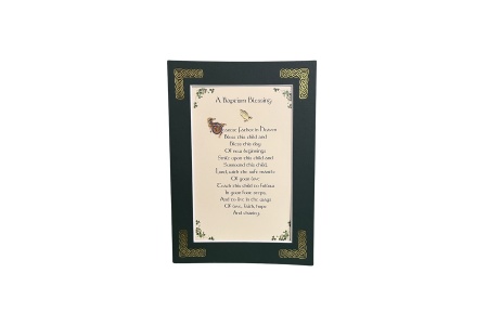 /Irish-Blessings/5x7-Matted/A-Babtism-Blessing---Dearest-father-in-heaven