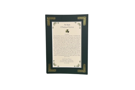 /Irish-Blessings/5x7-Matted/An-Irish-Mothers-Letter