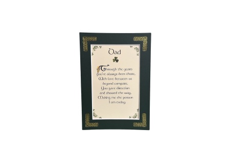 Dad - Through the years… - 5x7 Matted 