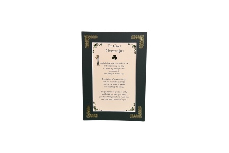 I'm Glad There's You - 5x7 Matted 