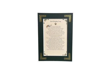 /Irish-Blessings/5x7-Matted/Irish-Wedding-Song