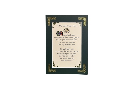 /Irish-Blessings/5x7-Matted/My-Wild-Irish-Rose