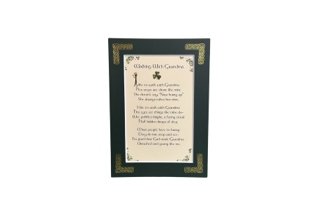 /Irish-Blessings/5x7-Matted/Walking-With-Grandma