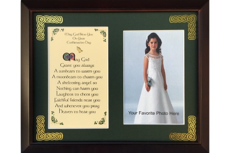 Confirmation Day - May God grant you always a sunbeam - 8x10 Photo Blessing