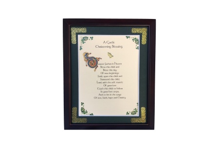 /Irish-Blessings/8x10-Framed/A-Gaelic-Christening-Blessing