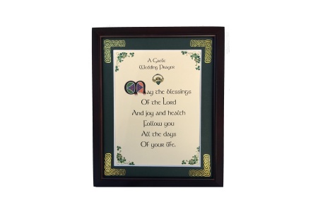 /Irish-Blessings/8x10-Framed/A-Gaelic-Wedding-Prayer