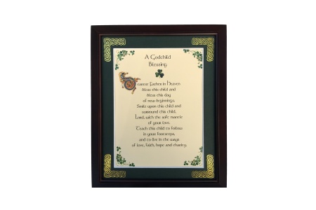 /Irish-Blessings/8x10-Framed/Godchild-Blessing