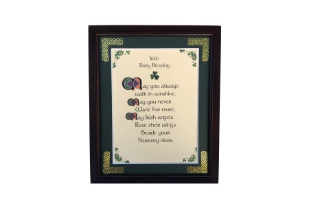 /Irish-Blessings/8x10-Framed/Irish-Baby-Blessing---May-You-Always
