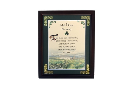 /Irish-Blessings/8x10-Framed/Irish-Home-Blessing---God-Bless-Our-Irish-Home