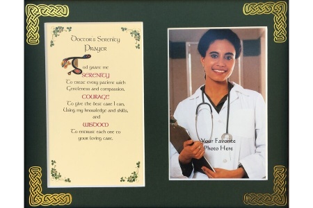 Doctor's Serenity Prayer - 8x10 Matted Photo Verse