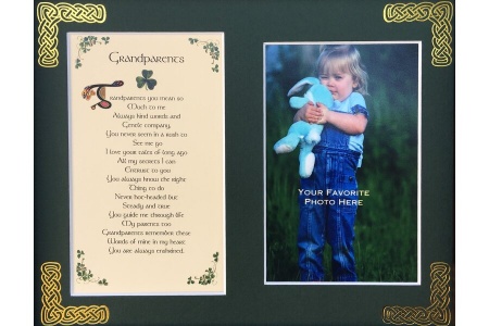 Grandparents - 8x10 Matted Photo Verse