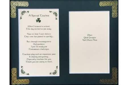 Teacher - A Special Teacher - 8x10 Matted Photo Verse