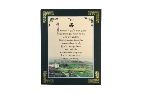 Dad - I Wonder if you'll ever guess - 8x10 Matted