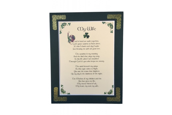 My Wife - 8x10 Matted