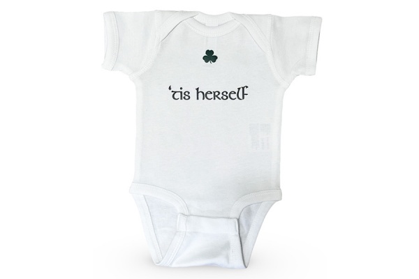 'Tis Herself - Baby Onesie - White