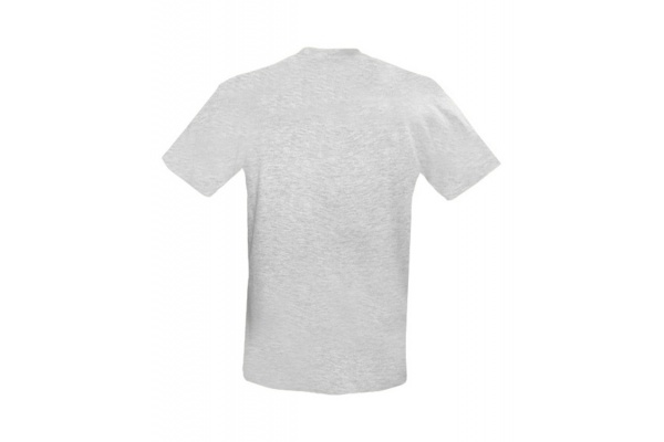 Gray T-Shirt - Full Chest GAA Flag